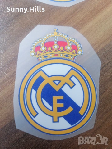 Стикери за дрехи Real Madrid емблема поставяне с ютия
