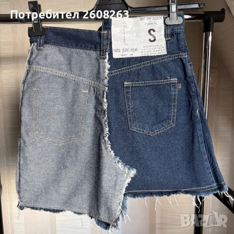 Дънкова пола Pause Jeans, снимка 3 - Поли - 54917580