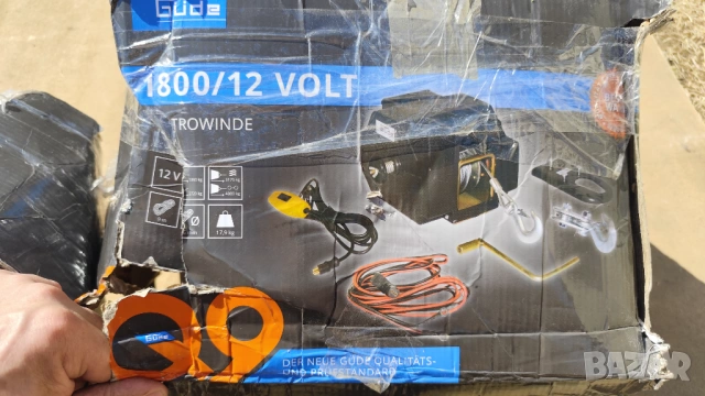 Лебедка / GUDE Germany / 1800/12 VOLT
