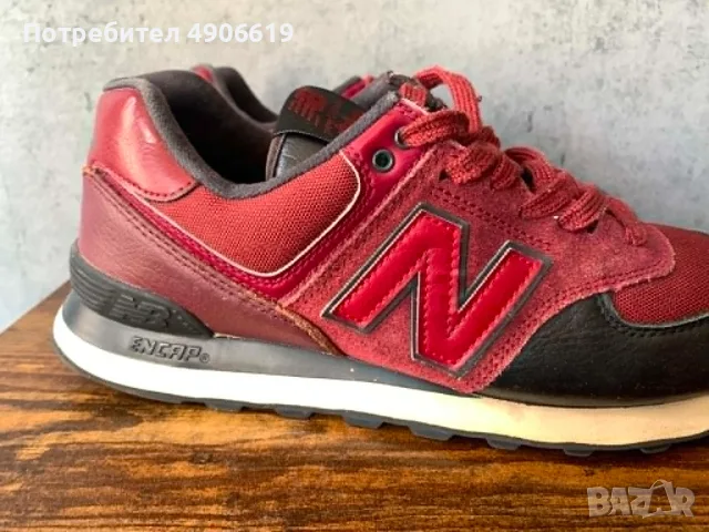 Мъжки маратонки New Balance 574 № 43 (27.5 см) / Отлично състояние, снимка 10 - Маратонки - 55604482