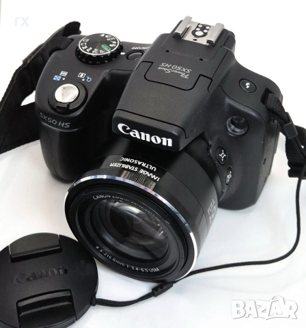Фотоапарат Canon PowerShot SX50 HS, Nikon COOLPIX L620 18 MP (Full HD, 14x Zoom), снимка 4 - Фотоапарати - 54400050