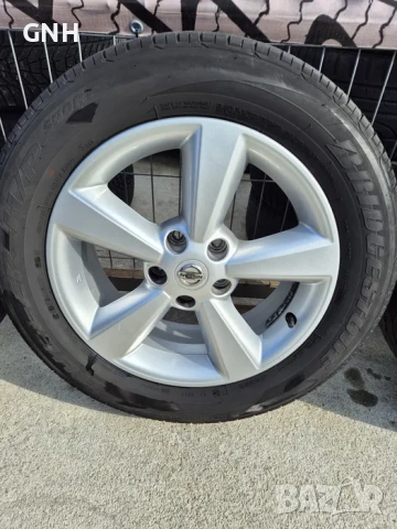 Джанти Nissan 17 цола , 5х114,3 , 6.5j ,et40 215/60/17 Renault Toyota, снимка 3 - Гуми и джанти - 54511129