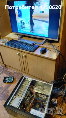 Настолен компютър интел ддр2 и 3 гб рам , снимка 3 - Работни компютри - 54322080