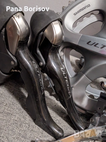 10 скоростен Shimano Ultegra 6700 Монтаж, снимка 2 - Части за велосипеди - 55257955