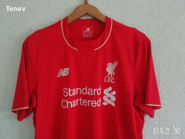 Liverpool Henderson New Balance оригинална тениска фланелка Ливърпул Хендерсън NB , снимка 5 - Тениски - 43613241