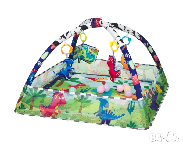 Активна гимнастика с 18 топчета Dino Forest