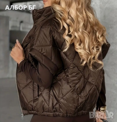 Елек кафяв, снимка 6 - Елеци - 53838769