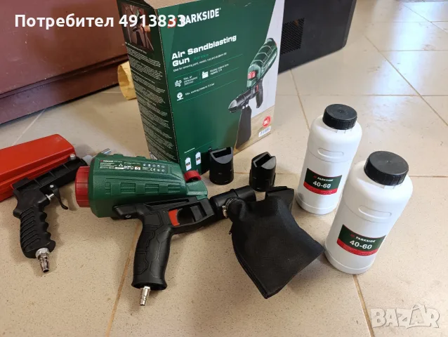 Пясъкоструен пистолет , снимка 2 - Други инструменти - 55604969