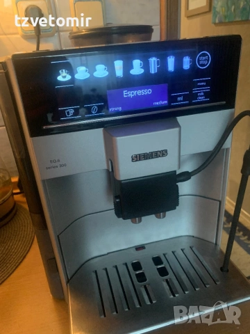 кафе машина siemensEQ6 s300, снимка 2 - Кафемашини - 54430105
