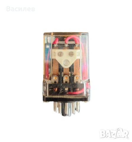 ZPA Trutnov RP700 (RP70) Спомагателно реле 220V DC, 3 превключващи контакта, 11-пиново, снимка 3 - Други машини и части - 54800181