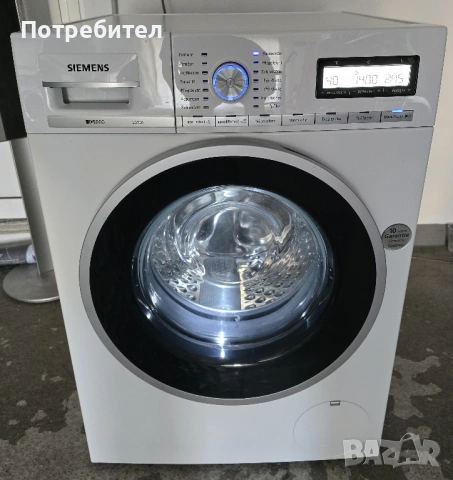 Инверторна Пералня SIEMENS IQ800 8кг 1400 оборота ГЕРМАНИЯ, снимка 14 - Перални - 54343937