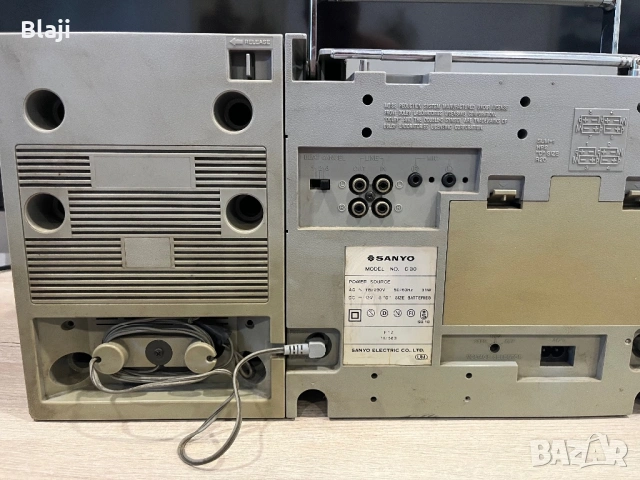 Касетофон Sanyo, снимка 8 - Радиокасетофони, транзистори - 54911525