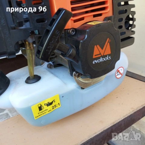 Бензинов тример Evotools BC 427 / 1.8hp - Моторна коса 440 мм 8000 об/мин , снимка 6 - Градински инструменти - 54877717