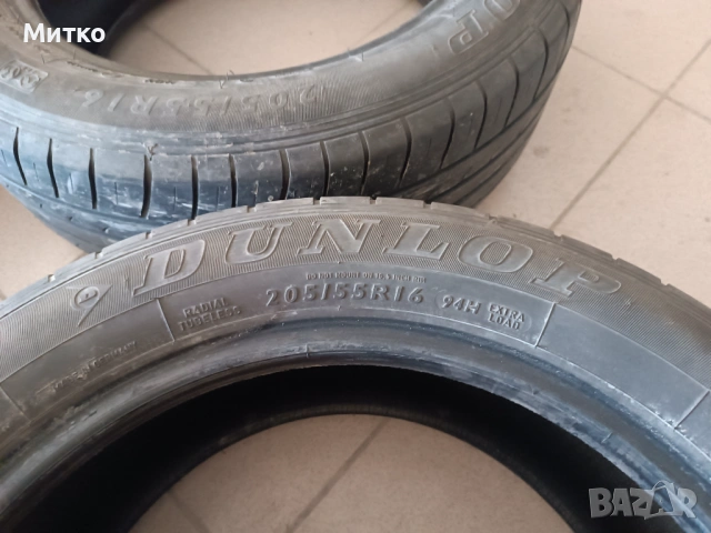 Летни гуми Dunlop 205/55/16 - 94H , снимка 2 - Гуми и джанти - 54180357
