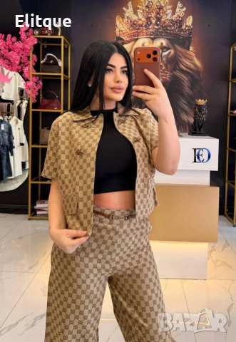 дамски комплект Gucci , снимка 2 - Комплекти - 54614196