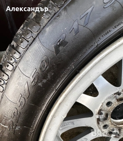 Джанти BMW OEM 17” style 395  F30 F32 E84 F25 E90 F20, снимка 11 - Гуми и джанти - 54010028