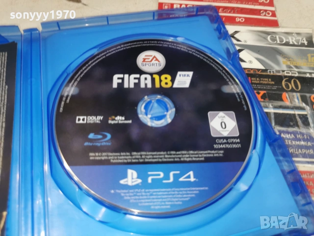 SONY PS4 FIFA 18 GAME 1906261429, снимка 8 - Игри за PlayStation - 54969805