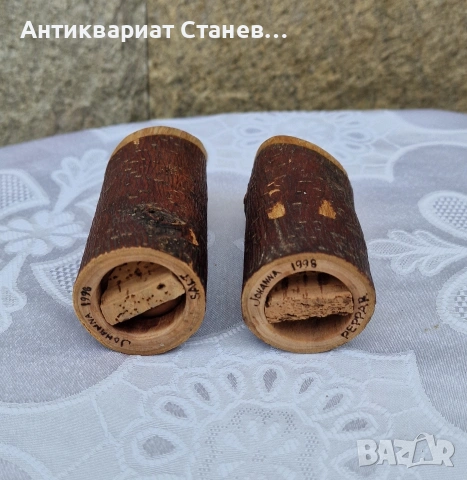 Ръчно правени дървени солници, снимка 5 - Аксесоари за кухня - 55237150