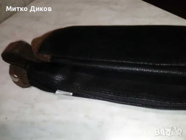 Маркова чанта кожена непромокаема за тоалетни принадлежности нова маркова на Manscaped 32х14см, снимка 4 - Други - 55565311