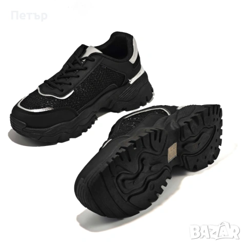 ДАМСКИ МАРАТОНКИ С ДЕБЕЛА ПОДМЕТКА код132, снимка 2 - Маратонки - 54341886