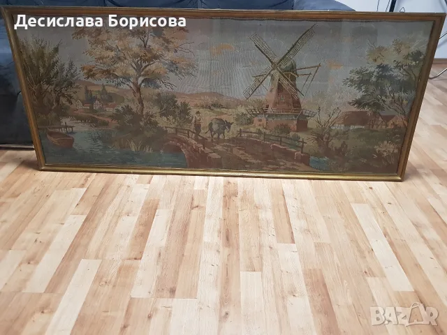 Голям гоблен 165см на 65см, снимка 2 - Гоблени - 55607001