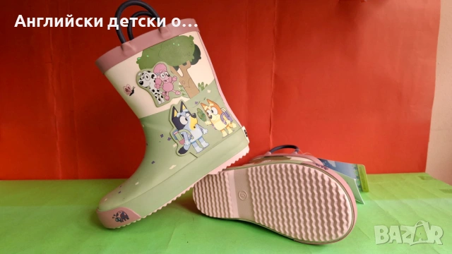 Английски детски гумени ботуши , снимка 3 - Детски боти и ботуши - 54196841