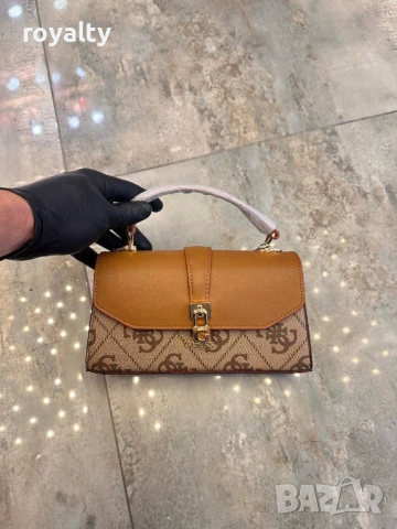 Guess Нова Кожена Дамска Чанта Гес Различни Цветове , снимка 5 - Чанти - 54649776