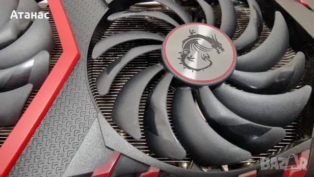 MSI GeForce GTX 1070 Ti GAMING 8G – Отлично Състояние, Никога Не Отваряно, Отлични Температури, снимка 4 - Видеокарти - 55568441