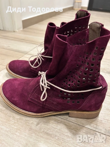 Пролетно/есенни боти, снимка 2 - Дамски ежедневни обувки - 54359234