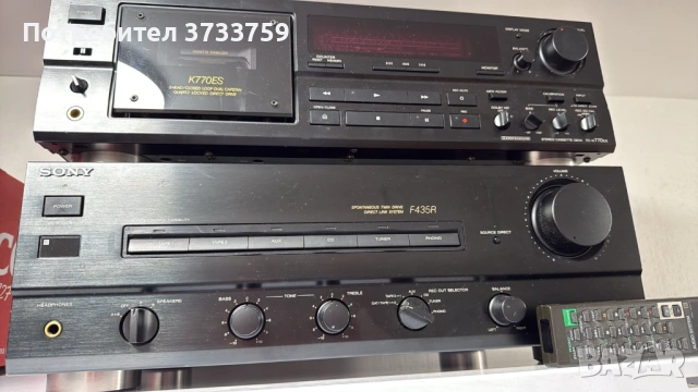 SONY K770ES + SONY F435R