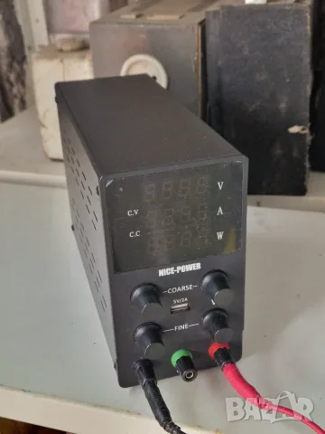 Лабораторно захранване NICE-POWER R-SPS 3010 (30V / 10A / 300W) – Като ново, с фолио