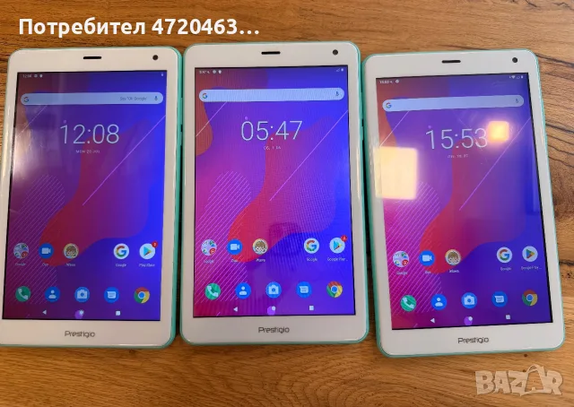 3 броя таблет Prestigio 4G, Android 9 перфектни, снимка 2 - Таблети - 55351338