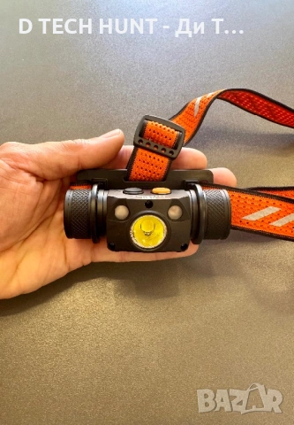 Acebeam H30 | Професионален челник за проследяване и нощен лов | Бяла, Червена и Зелена светлина, снимка 2 - Къмпинг осветление - 54441566