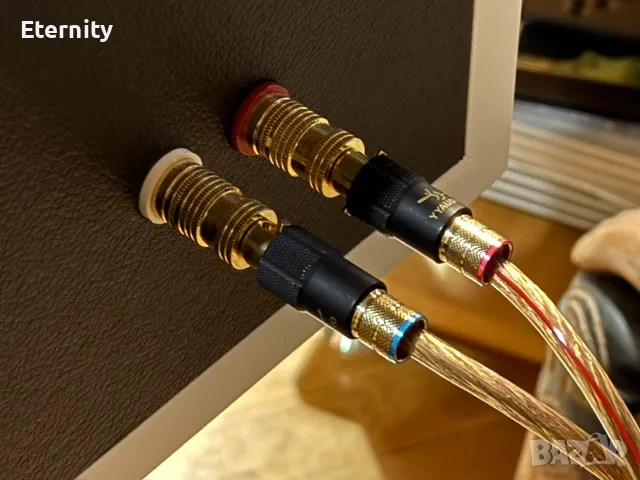 Медни Hi-Fi кабели за тонколони Hama Acoustic Connection 2x6.00 mm² с банани YYAUDIO (2 х 2.9м.), снимка 5 - Тонколони - 55409589