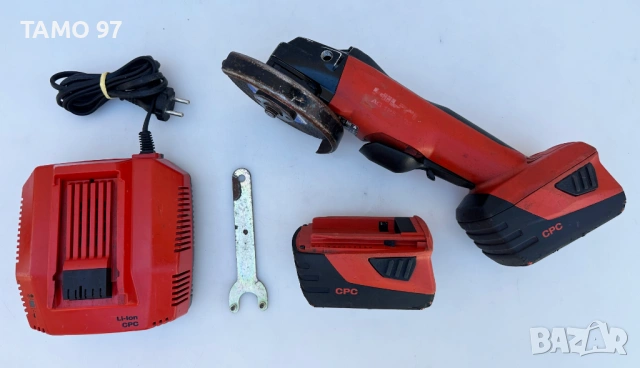 Hilti AG 125-A22 - Безчетков акумулаторен ъглошлайф 22V, снимка 3 - Ъглошлайфи - 54586195
