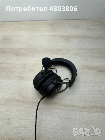 Гейминг слушалки HyperX Cloudx, черни, сменяем микрофон, мемори пяна, снимка 3 - Други - 54503488