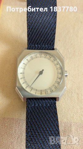 Часовник Slow Watch JO, 1 сртелка, Swiss made, снимка 5 - Мъжки - 54645977