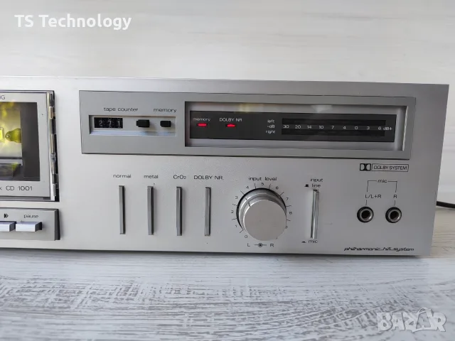 Винтидж Касетен Дек Nordmende CD 1001 – Произведен в Япония / Перфектен, снимка 4 - Декове - 55294286