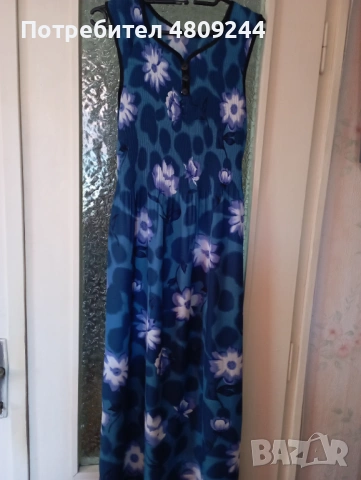 Красива синя рокля, снимка 3 - Рокли - 54339365