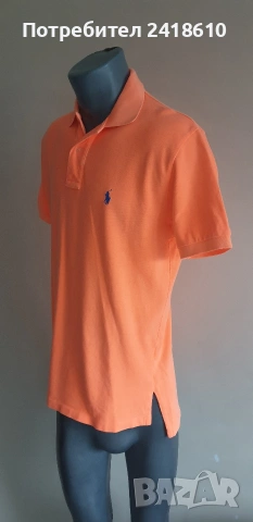POLO Ralph Lauren Pique Cotton Classic Fit Mens Size S ОРИГИНАЛ! Мъжка Тениска!, снимка 5 - Тениски - 54371288