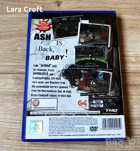 Evil Dead: A Fistful of Boomstick PlayStation 2 PS2, снимка 3 - Игри за PlayStation - 55594342