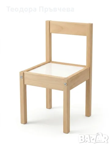 Детски комплект маса със столчета Ikea, снимка 3 - Маси - 55347996