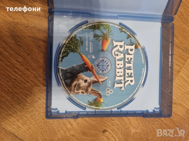 зайчето питър blue ray, снимка 5 - Blu-Ray филми - 54371450