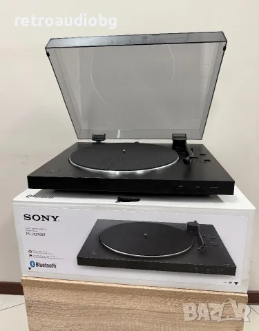 🔈Грамофон Sony - PS-LX3BT, автоматичен, Bluetooth, черен🔈