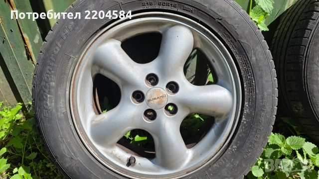 Джанти 16 Subaru, снимка 3 - Гуми и джанти - 55051076