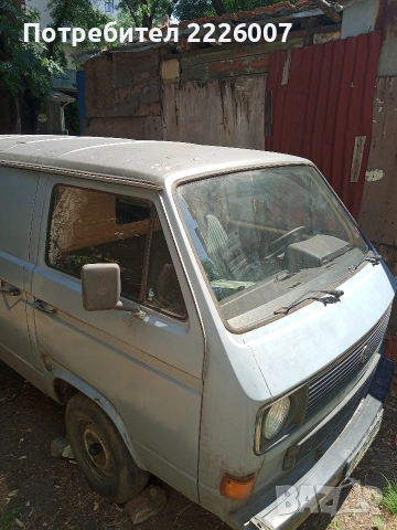 Продавам микробус VW Transporter T3, товарен, 1,6 дизел, модел 1982 г. , снимка 3 - Бусове и автобуси - 55071471