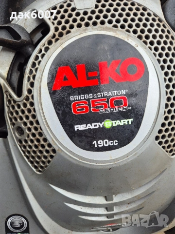 Бензинова косачка "AL-KO 190cc" с Кош, снимка 9 - Градинска техника - 54036287