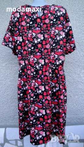 3XL  Нова индийска рокля  Kushi  , снимка 7 - Рокли - 55052226