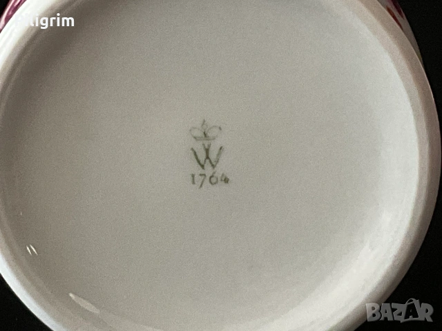 Ваза Wallendorf, Германия., снимка 6 - Вази - 55216004