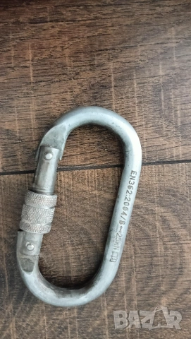 карабинер самохват ремък алпинизъм катерене petzl, снимка 6 - Други спортове - 55230459